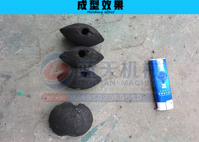 空心壓球機(jī)成型效果